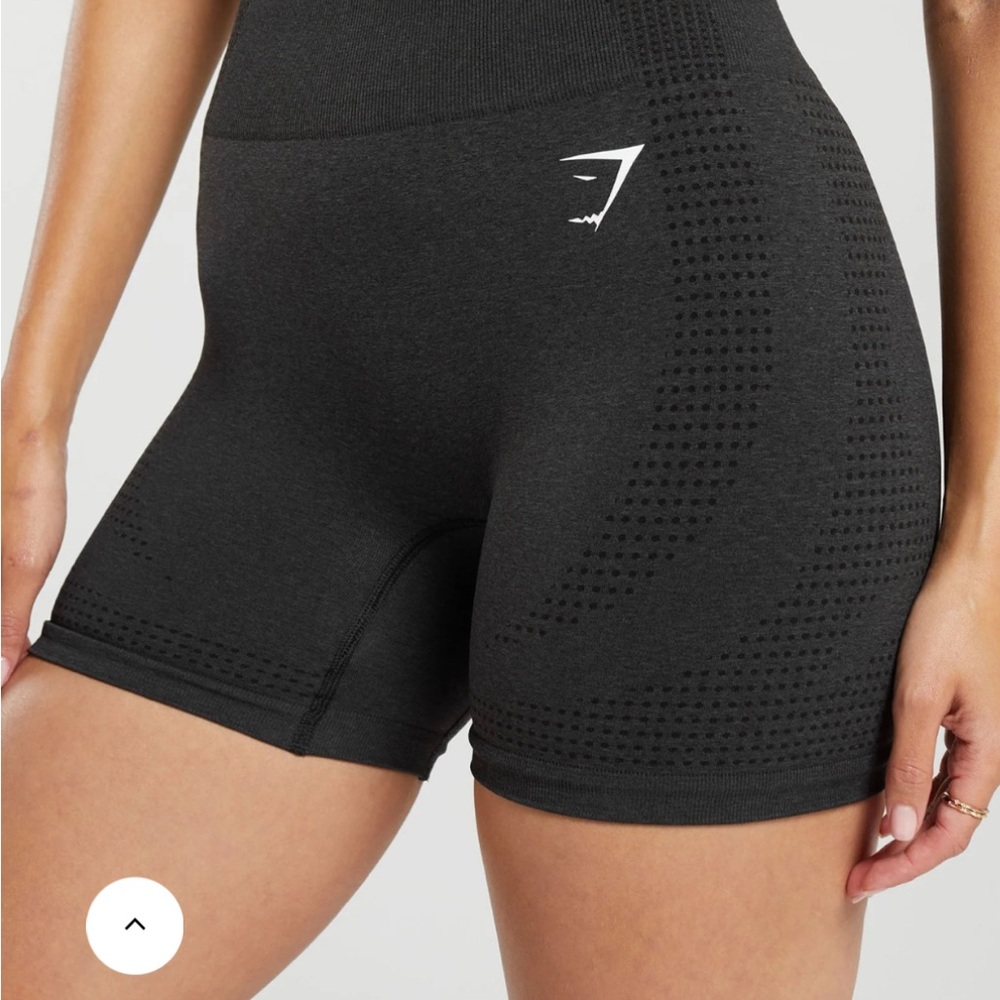 Gymshark | Vital Shorts - Compression Fit (Black Marl)